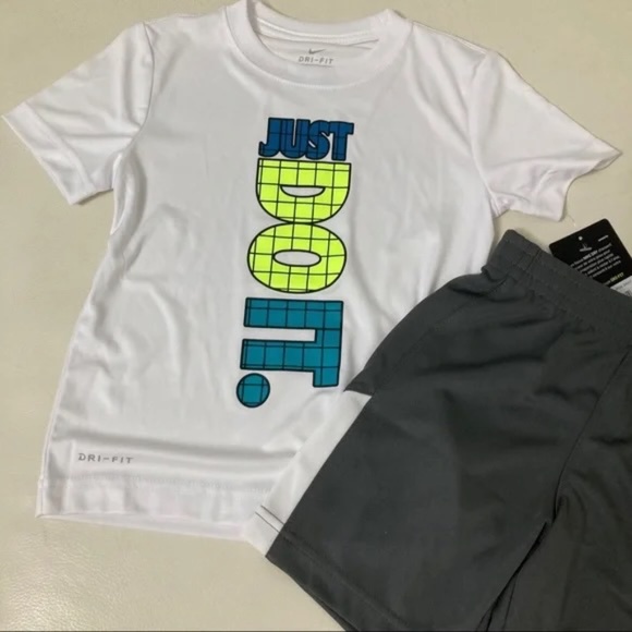 Nike dri-fit cute boys active performance shorts set 4038 - Picture 4 of 6